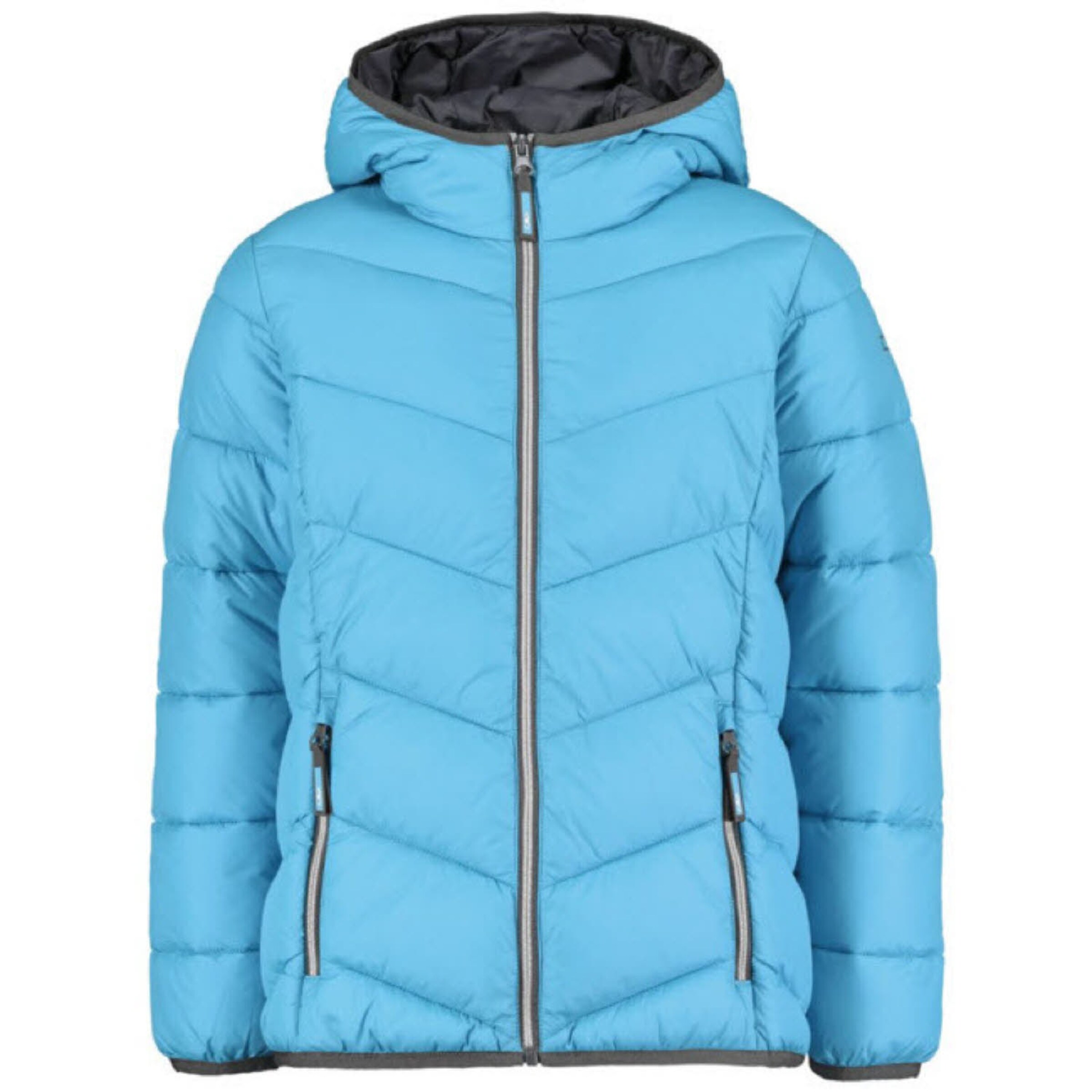 Kinder Kids (Gr. 92-140) CMP Jacke 'FIX HOOD' in Hellblau - NQ03326 Kinder Kids (Gr. 92-140) CMP Jacke 'FIX HOOD' in Hellblau - NQ03326