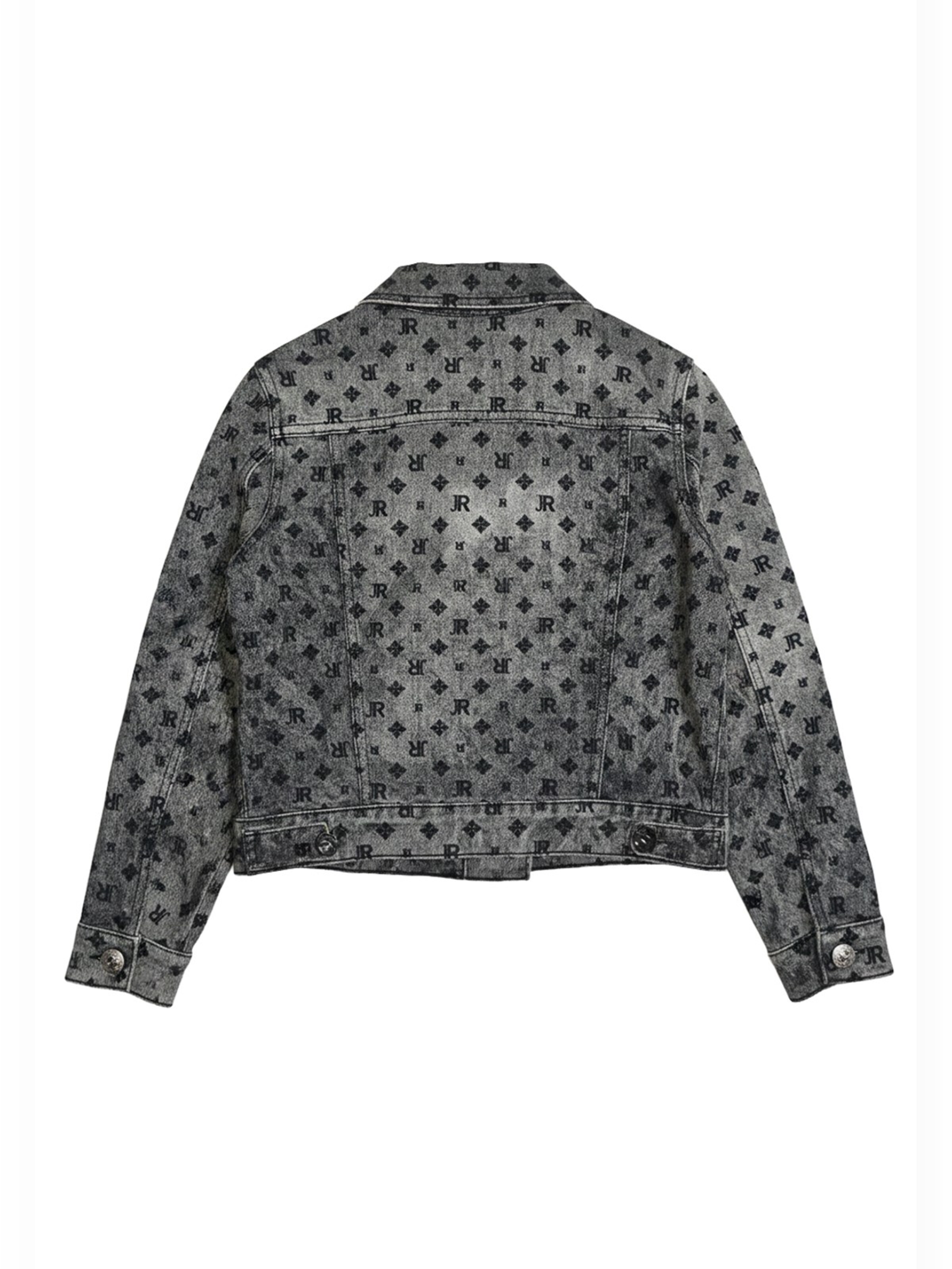 John Richmond - Chaqueta de entretiempo 'Giubbino denim grigio per bambino' en gris