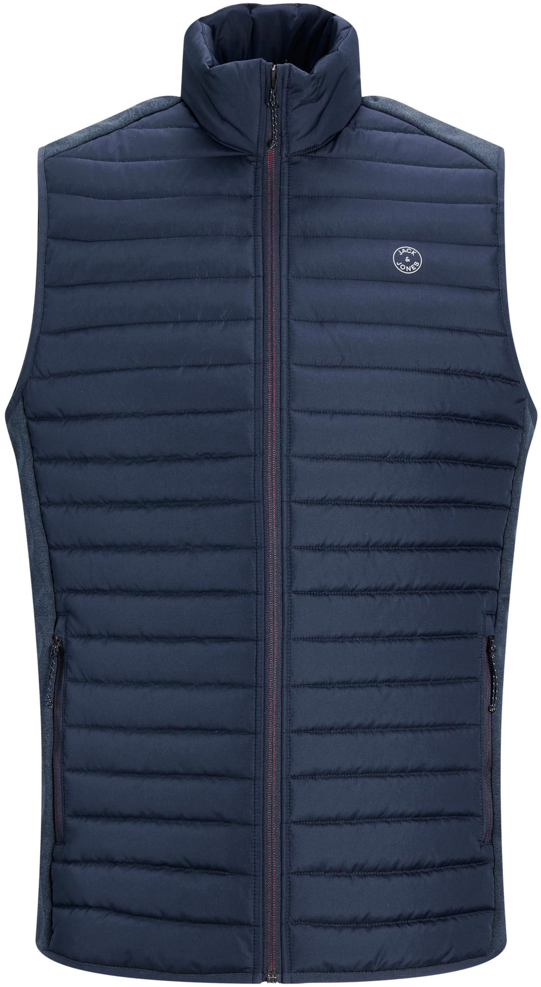 Jack & Jones PlusPrsluk - plava boja: prednji dio