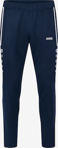 JAKO Regular Workout Pants in Blue: front