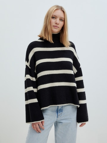 EDITED Sweater 'Matthea' in Black: front
