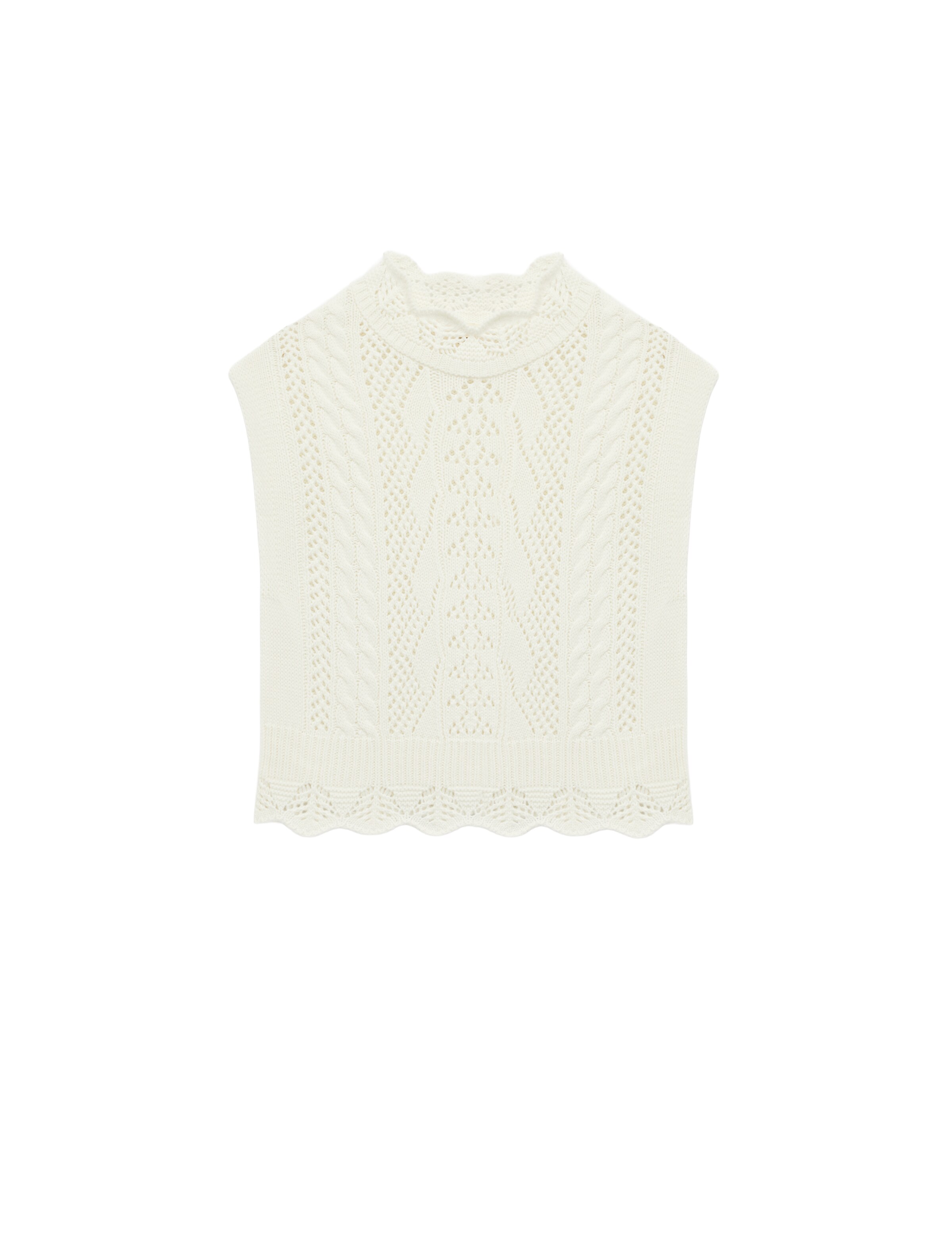 Koton Sweater in White: front