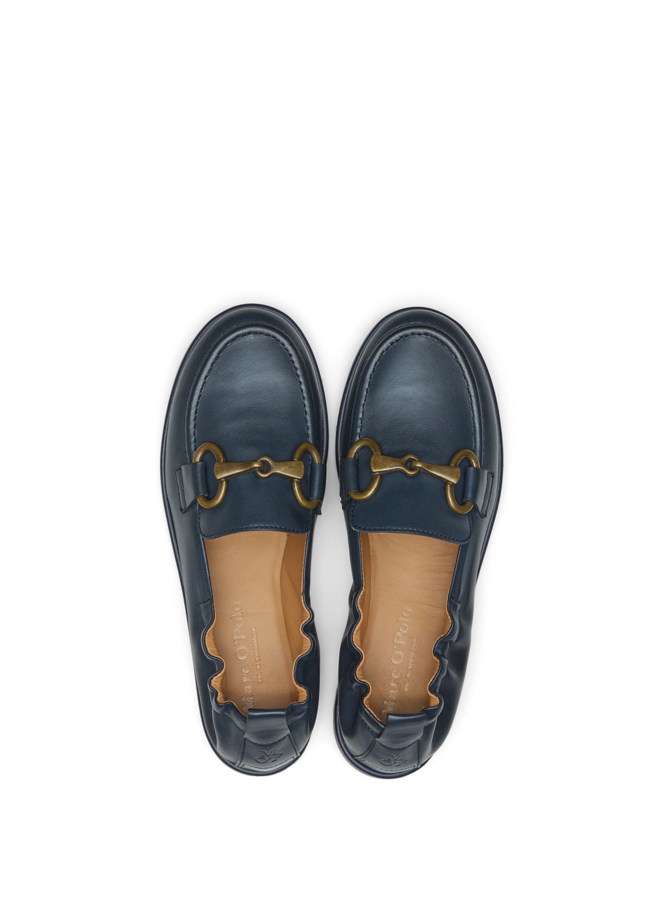 Marc O'Polo Classic Flats in Blue