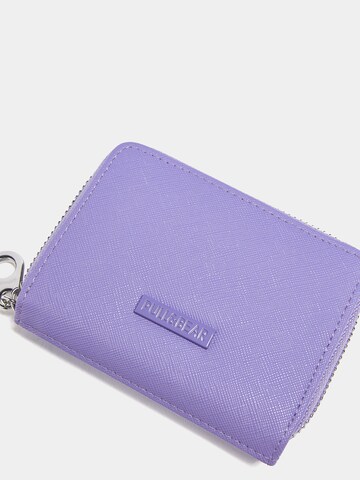 Pull&Bear Wallet in Purple