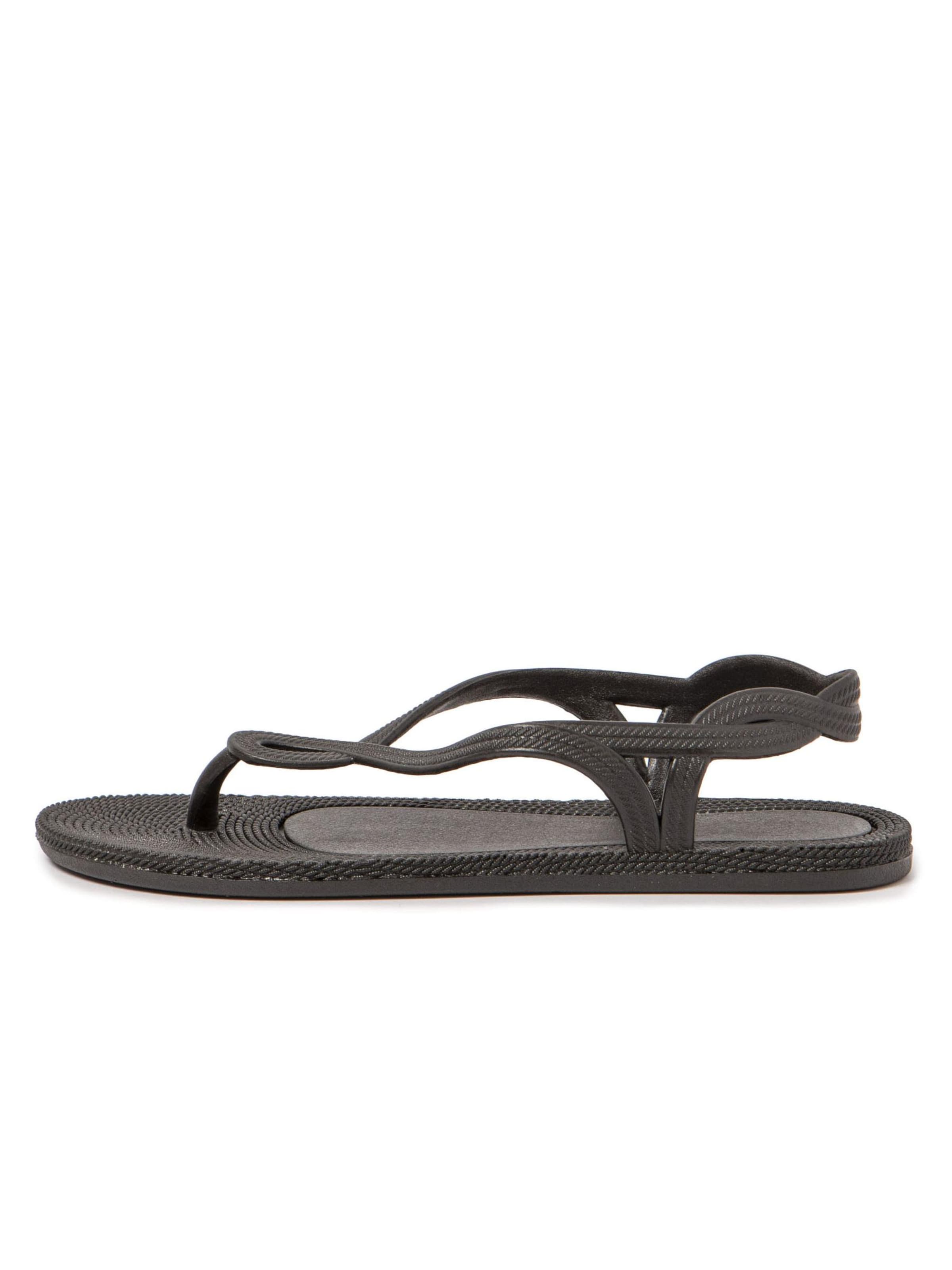 Brasileras - Sandalias 'Antalya' en negro: frente