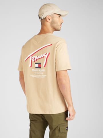 Tommy Jeans - Camiseta en beige