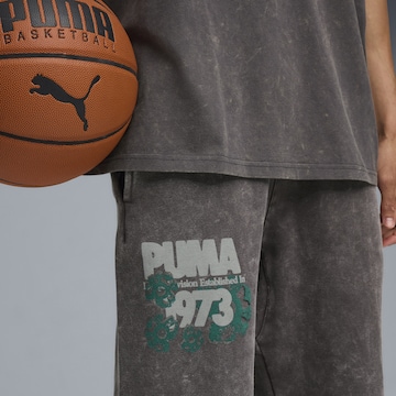 PUMA Regular Sportbroek in Grijs