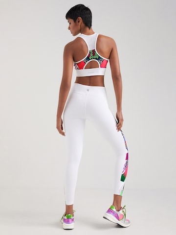 Desigual Skinny Leggings 'Estrasburgo' in Weiß