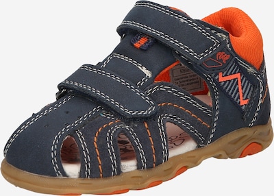 LURCHI Otvorene cipele 'JONATHAN' u morsko plava / narančasta, Pregled proizvoda