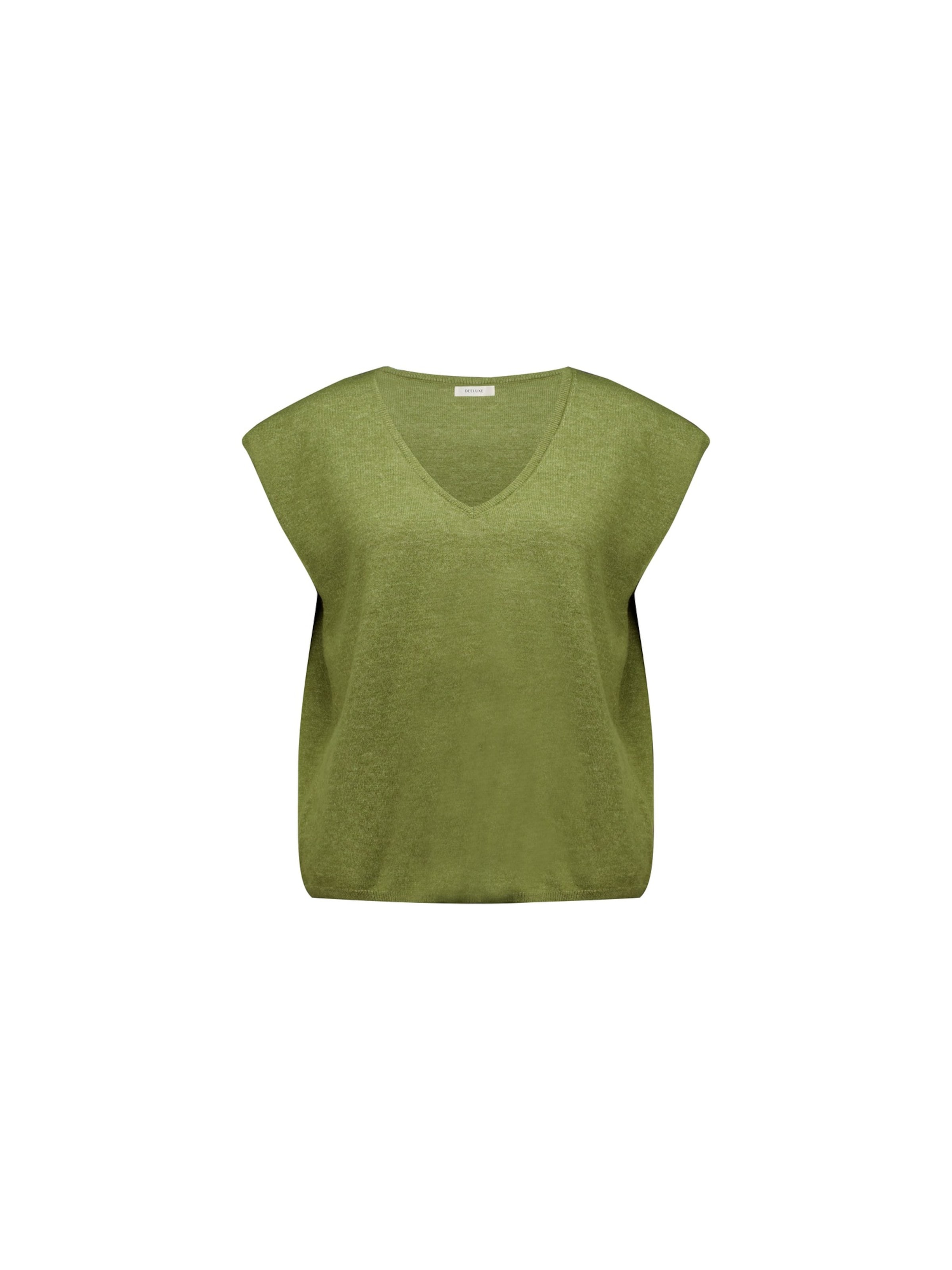 Pull-over 'Miria' Deeluxe en vert : devant