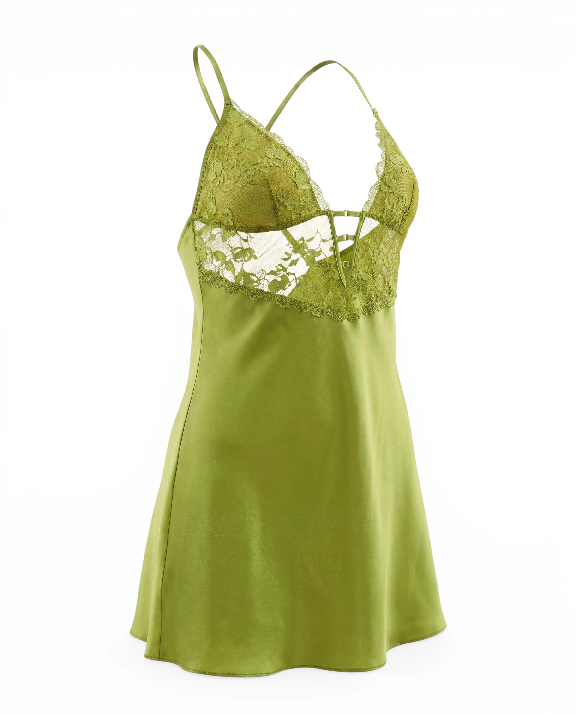 Hunkemöller - Camisa de noite em verde: frente