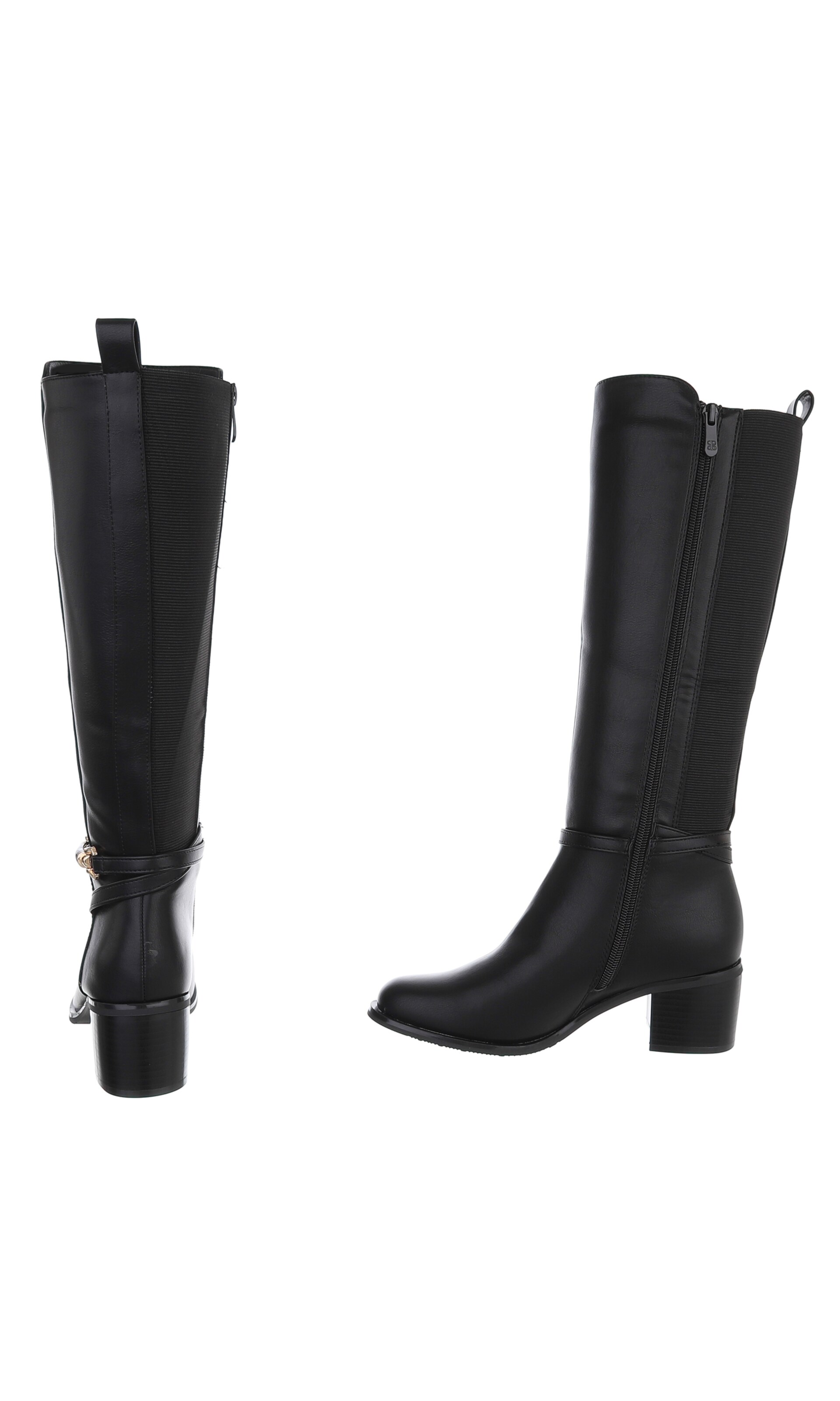 Ital-Design Boots in Black