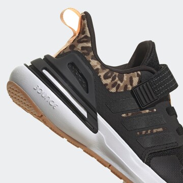 ADIDAS SPORTSWEAR Sneakers 'Rapidasport Bounce Elastic Lace Strap' in Black