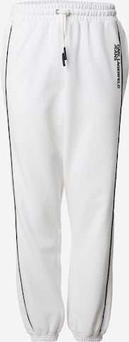 balta KARL LAGERFELD JEANS Siaurėjantis Kelnės: priekis