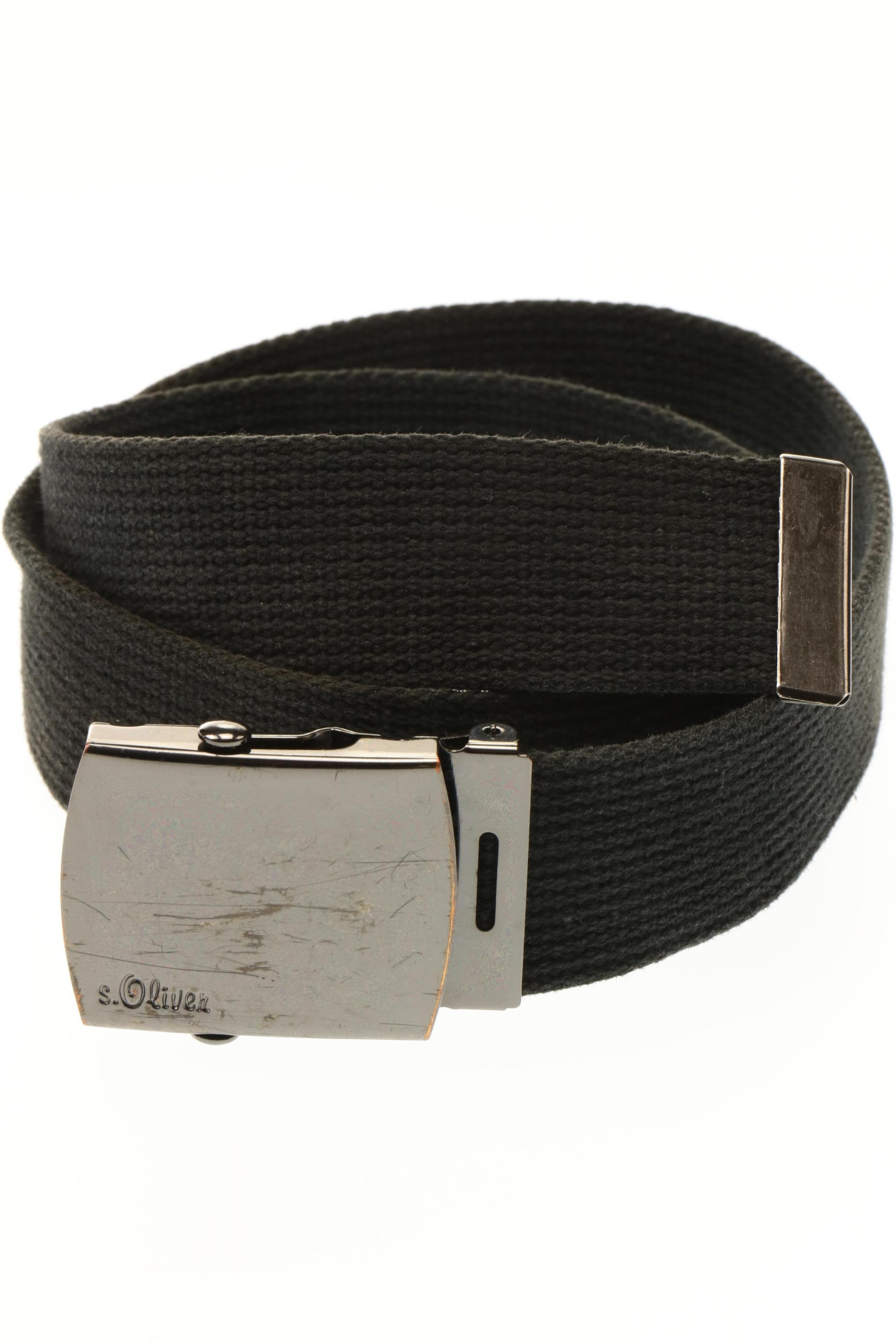s.Oliver Gürtel One Size in Schwarz: Vorderseite
