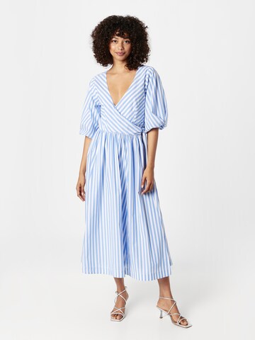 Robe 'JODIE' Staud en bleu : devant