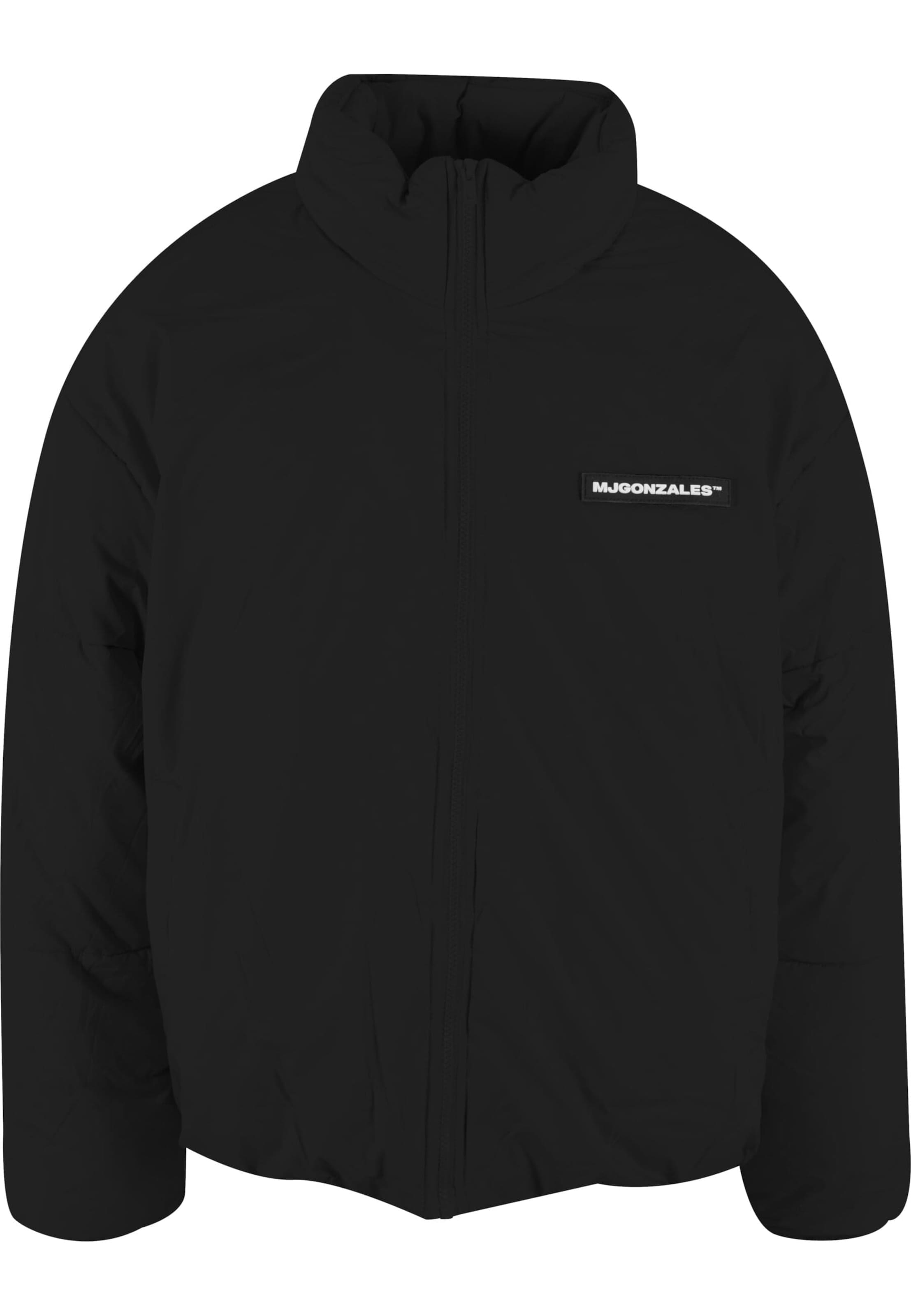 MJ Gonzales Winter jacket 'Metamorphose V.2' in Black: front