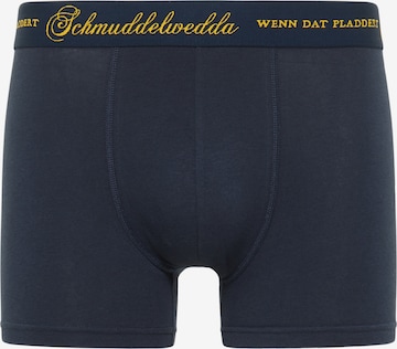 Schmuddelwedda Boxer shorts in Blue: front