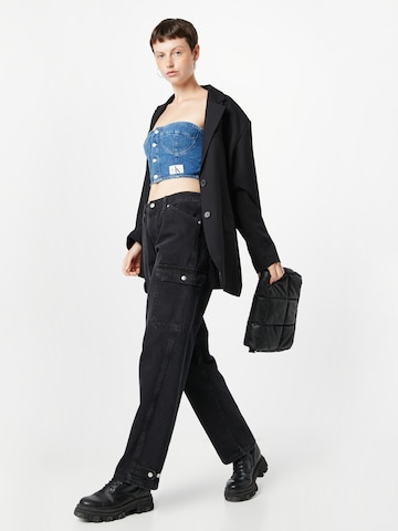 Calvin Klein Jeans Loose fit Cargo jeans in Black