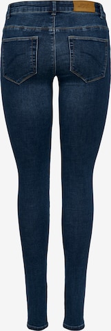 ONLY Skinny Jeans 'Carmen' in Blau