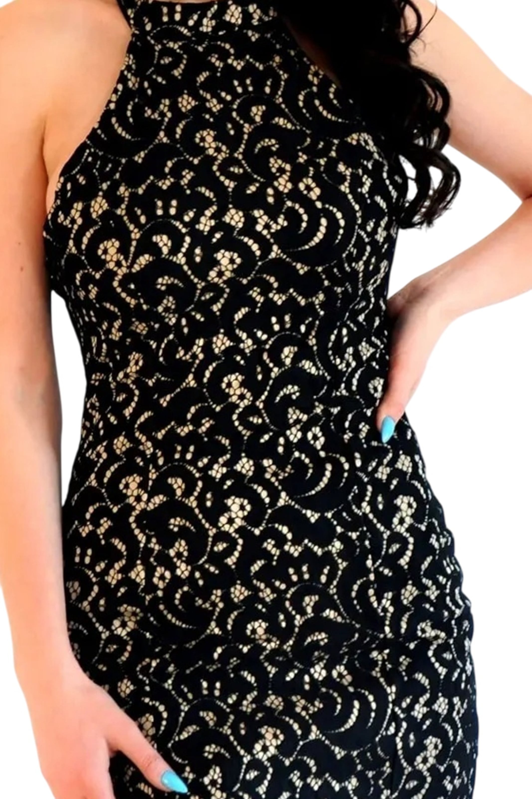 WOMAN VISION Cocktailjurk in Zwart