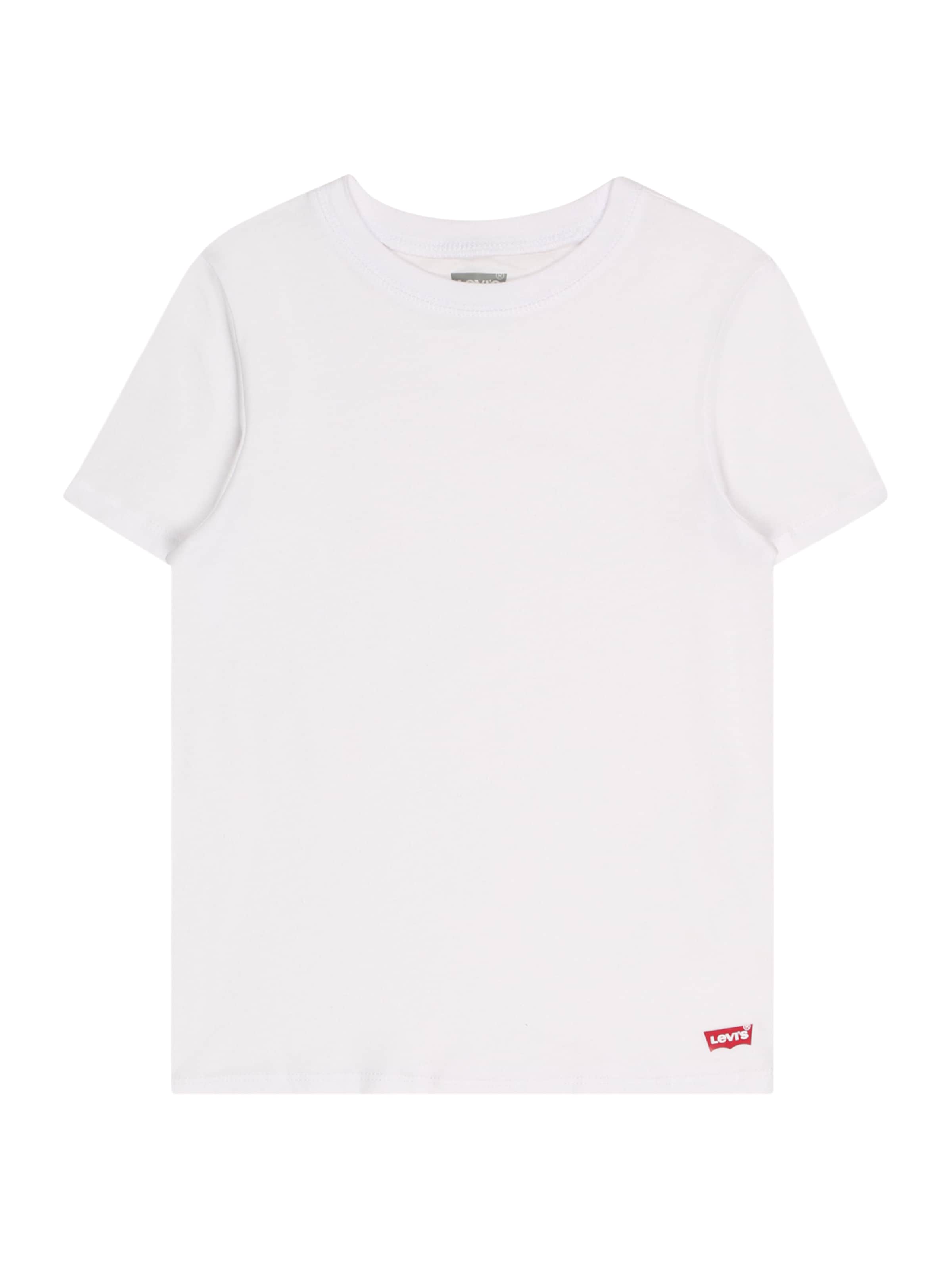 Tricou de la Levi's Kids pe alb: față