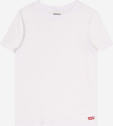 T-Shirt Levi's Kids en blanc : devant