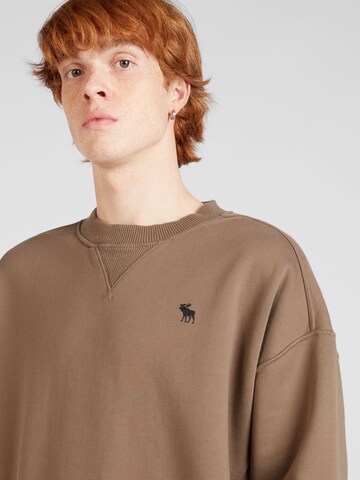 Abercrombie & Fitch Sweatshirt in Brown