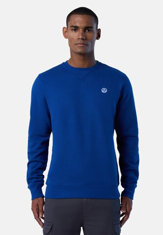 North Sails Sweater in Blue: front