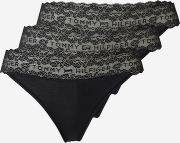 juoda Tommy Hilfiger Underwear Siaurikės: priekis
