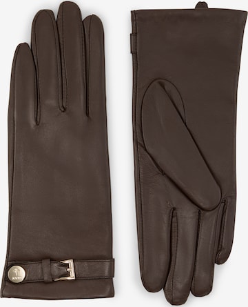 Gants JOOP! en marron : devant