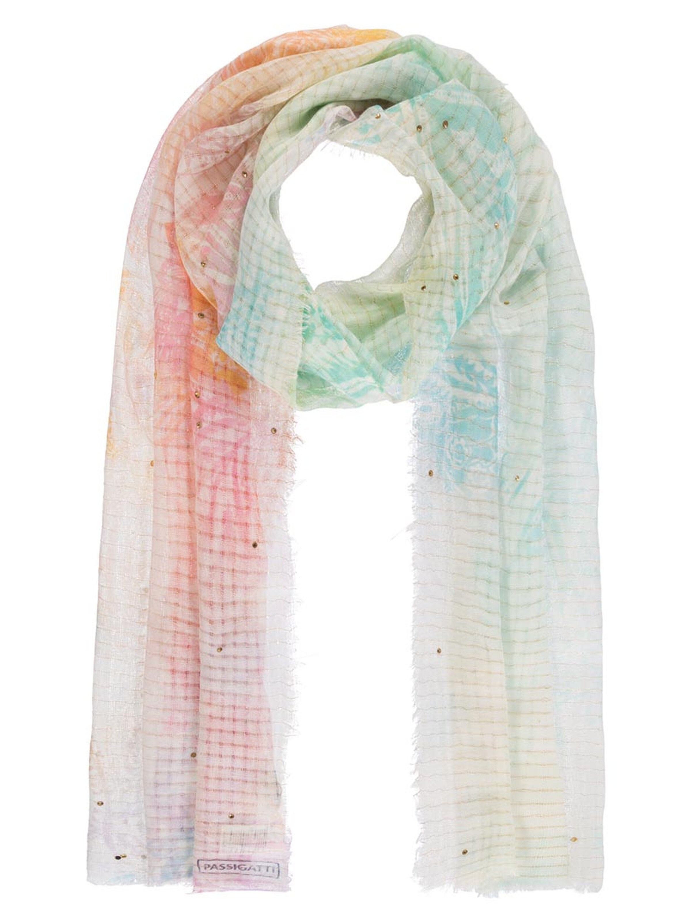 Passigatti Tuch‌ in Mischfarben: Vorderseite
