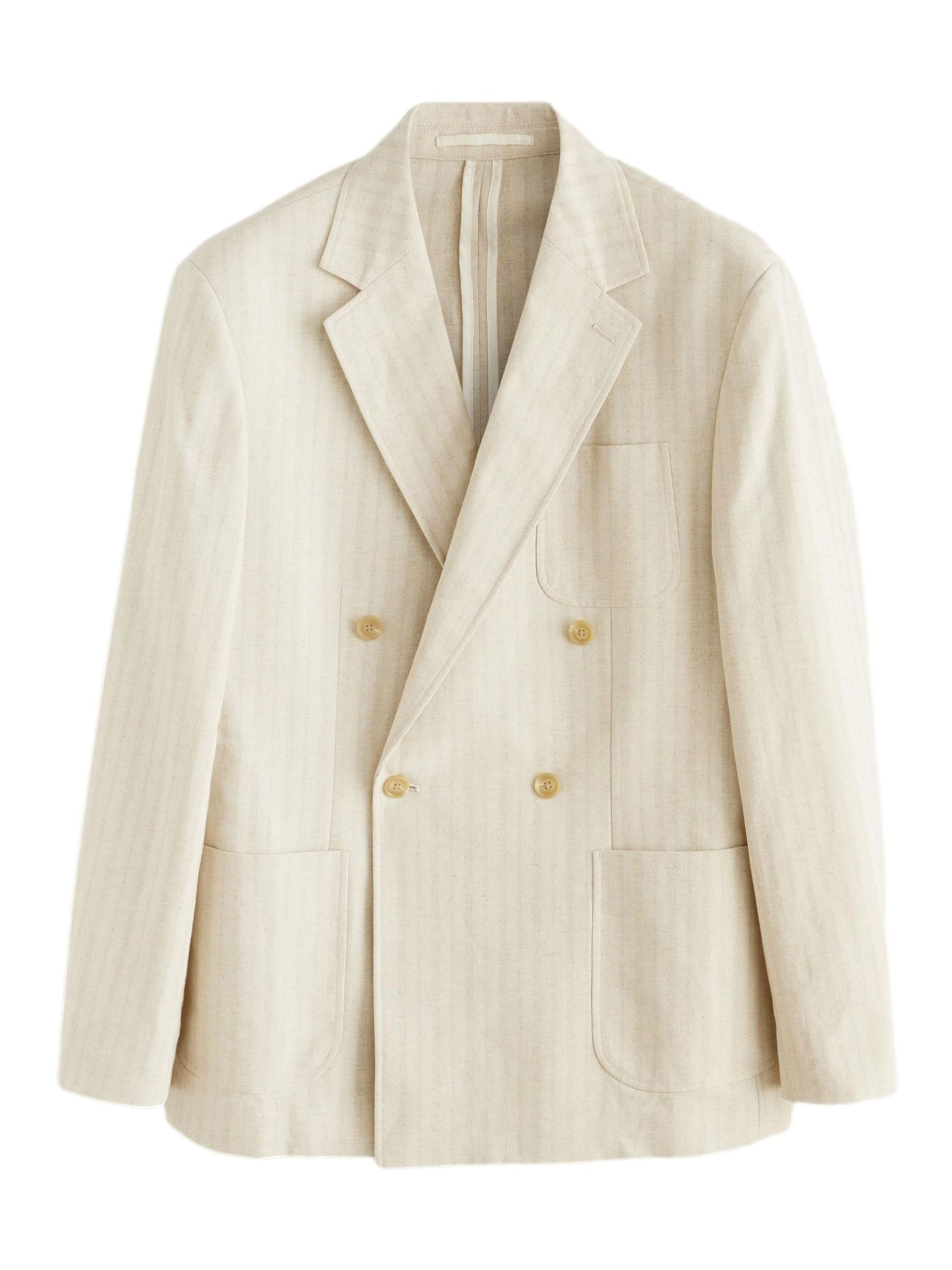 Comfort fit Giacca da completo di Next in beige: frontale