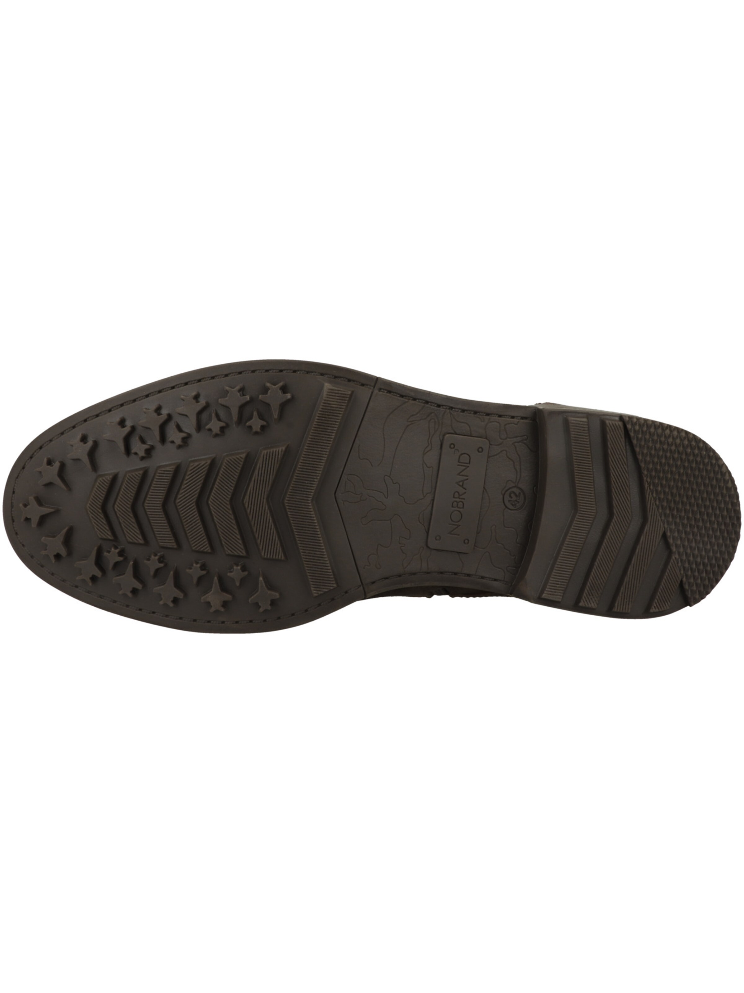 Bottines à lacets 'Iron 4' NOBRAND en marron