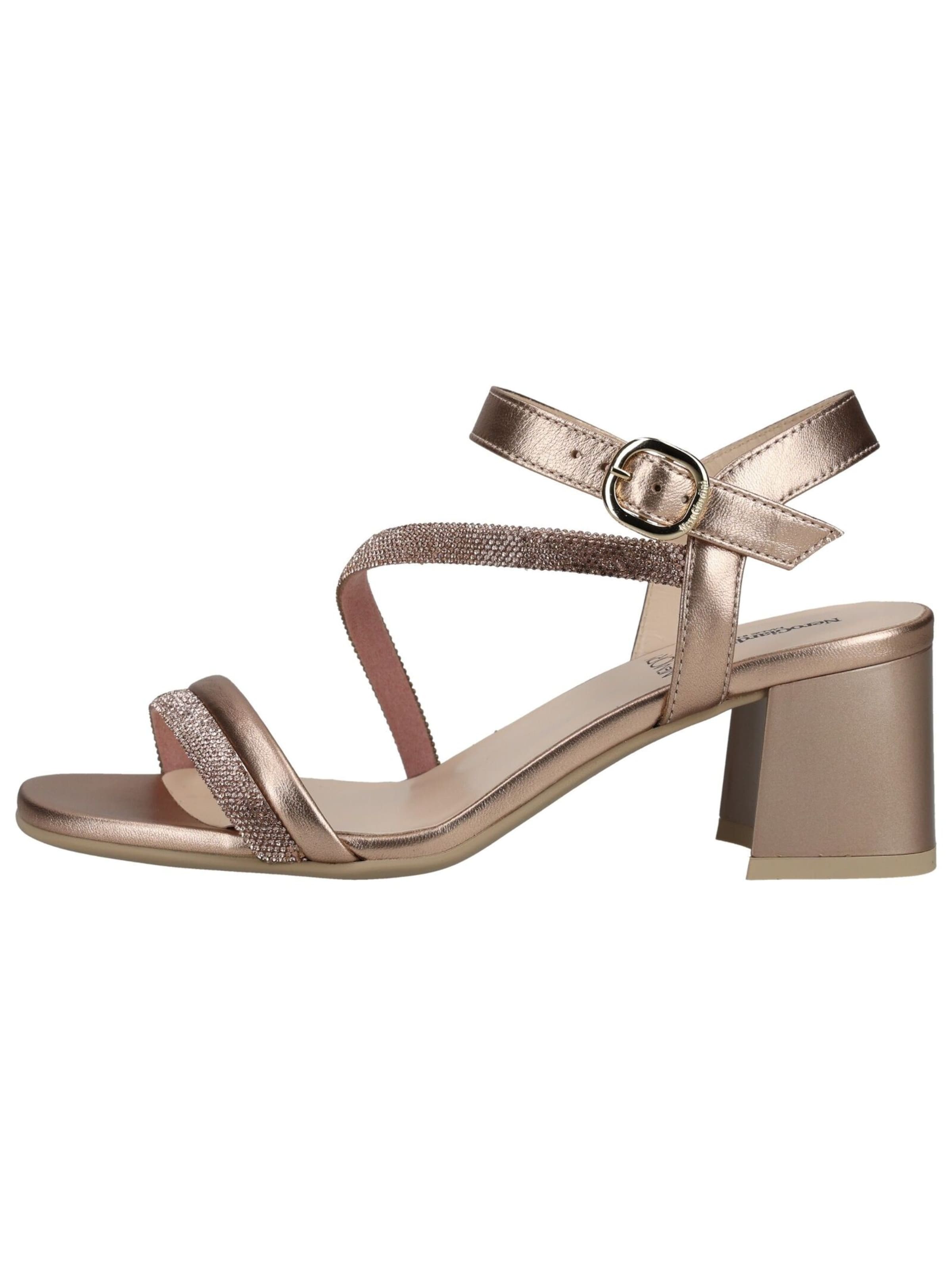 Sandales à lanières Nero Giardini en or