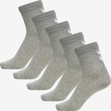 Hummel Socken 'MAKE MY DAY' in Grau