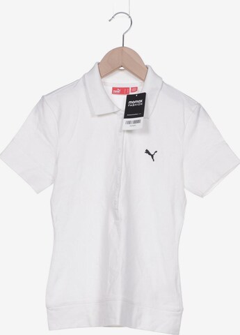 PUMA Top & Shirt in XS in White: front