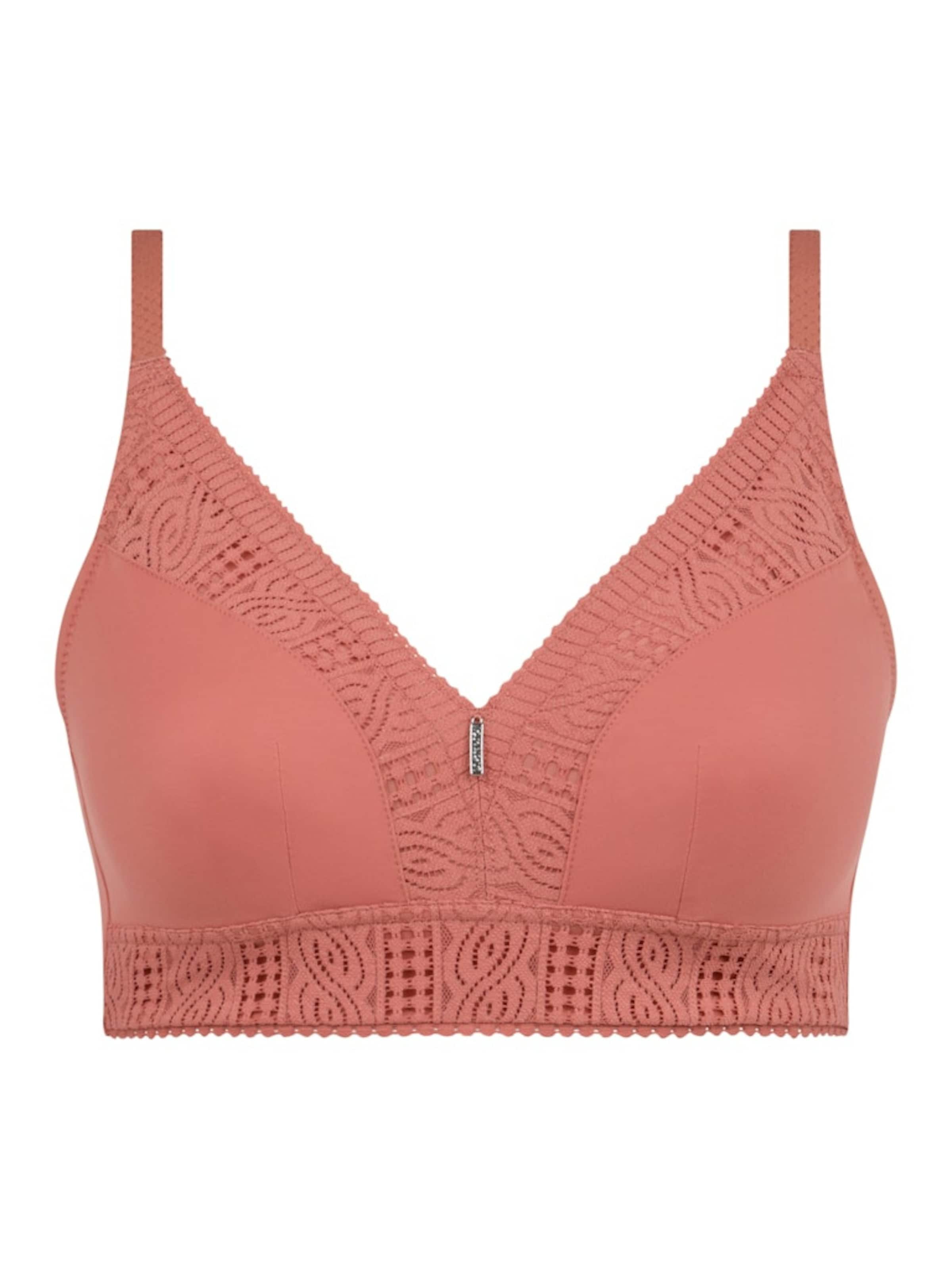 Chantelle Triangel BH in Orange: Vorderseite