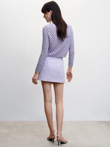 MANGO Sweater 'Pinchi' in Purple