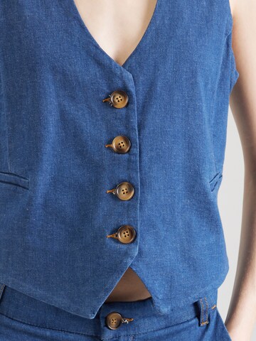 Gilet 'Bianca' di King Louie in blu