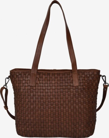 ADAX Shopper 'Kiki' in Brown: front