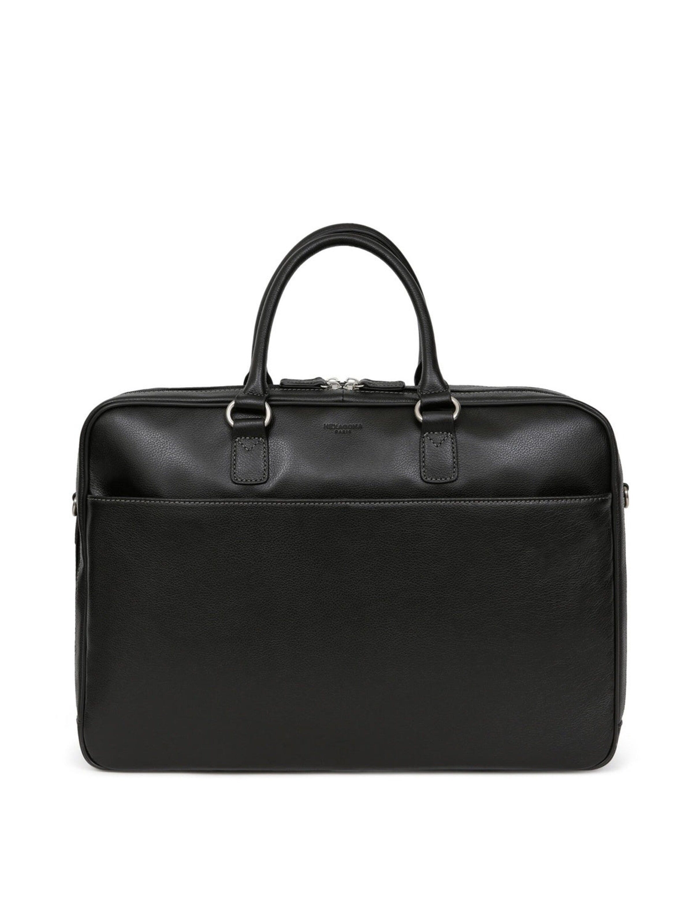 Borsa a mano 'Confort Business' di Hexagona in nero: frontale