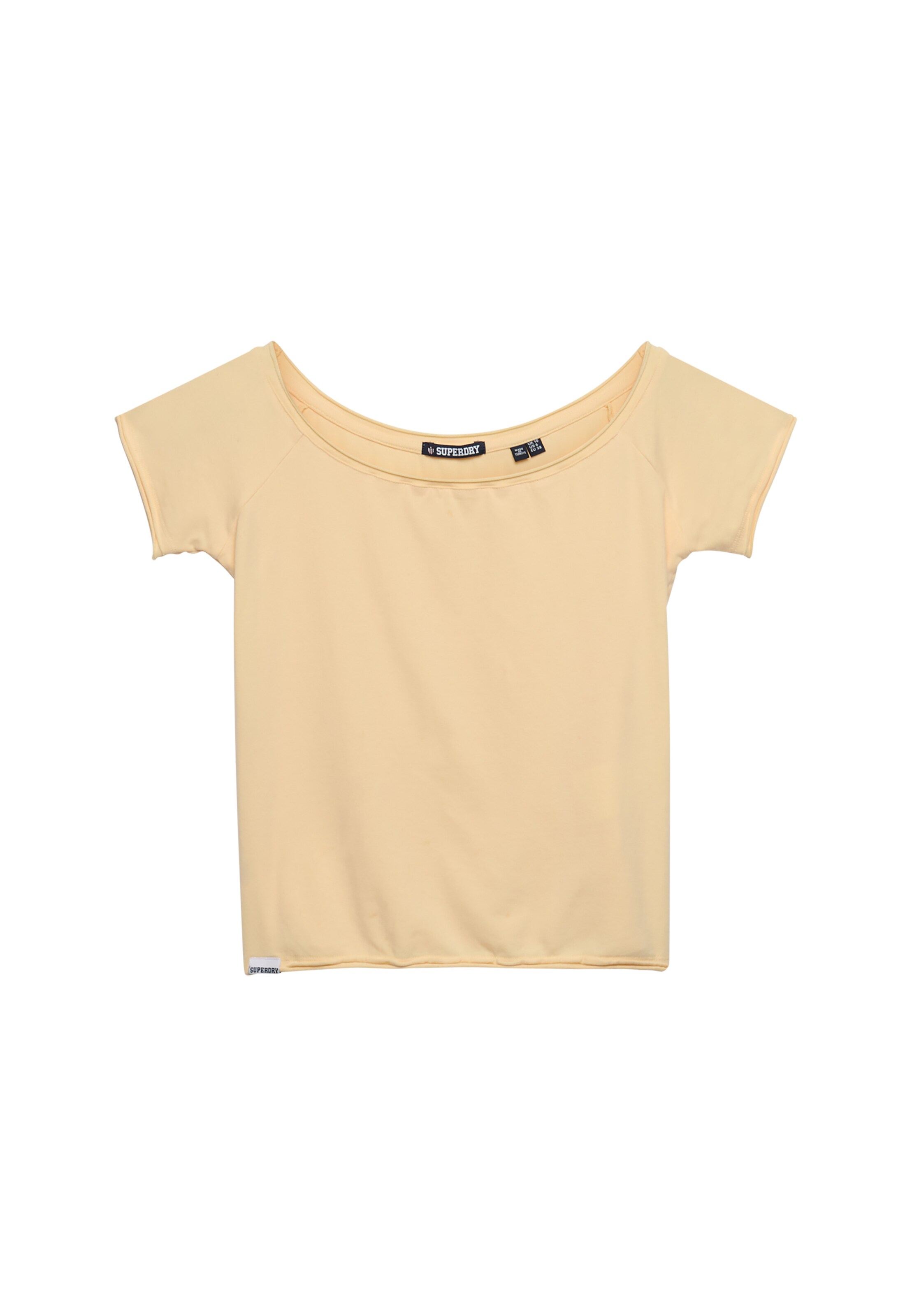 T-shirt Superdry & Co en jaune : devant