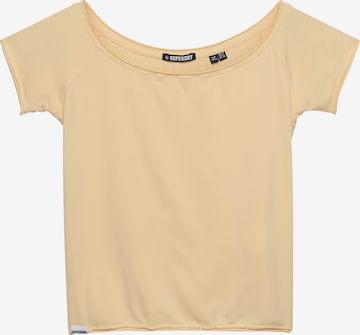 T-shirt Superdry & Co en jaune : devant