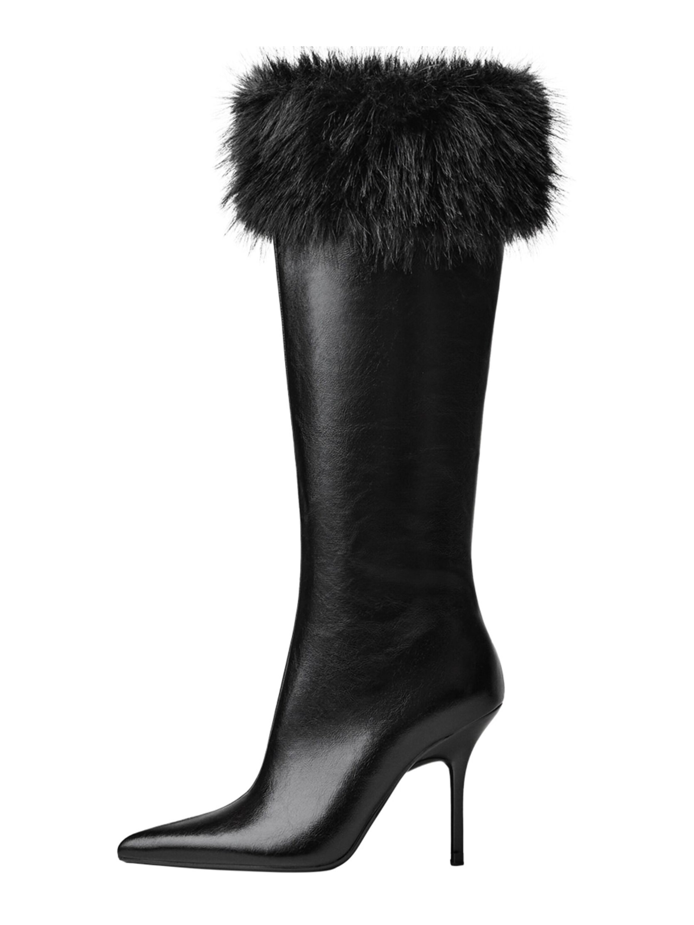 Bershka Ботуши в черно