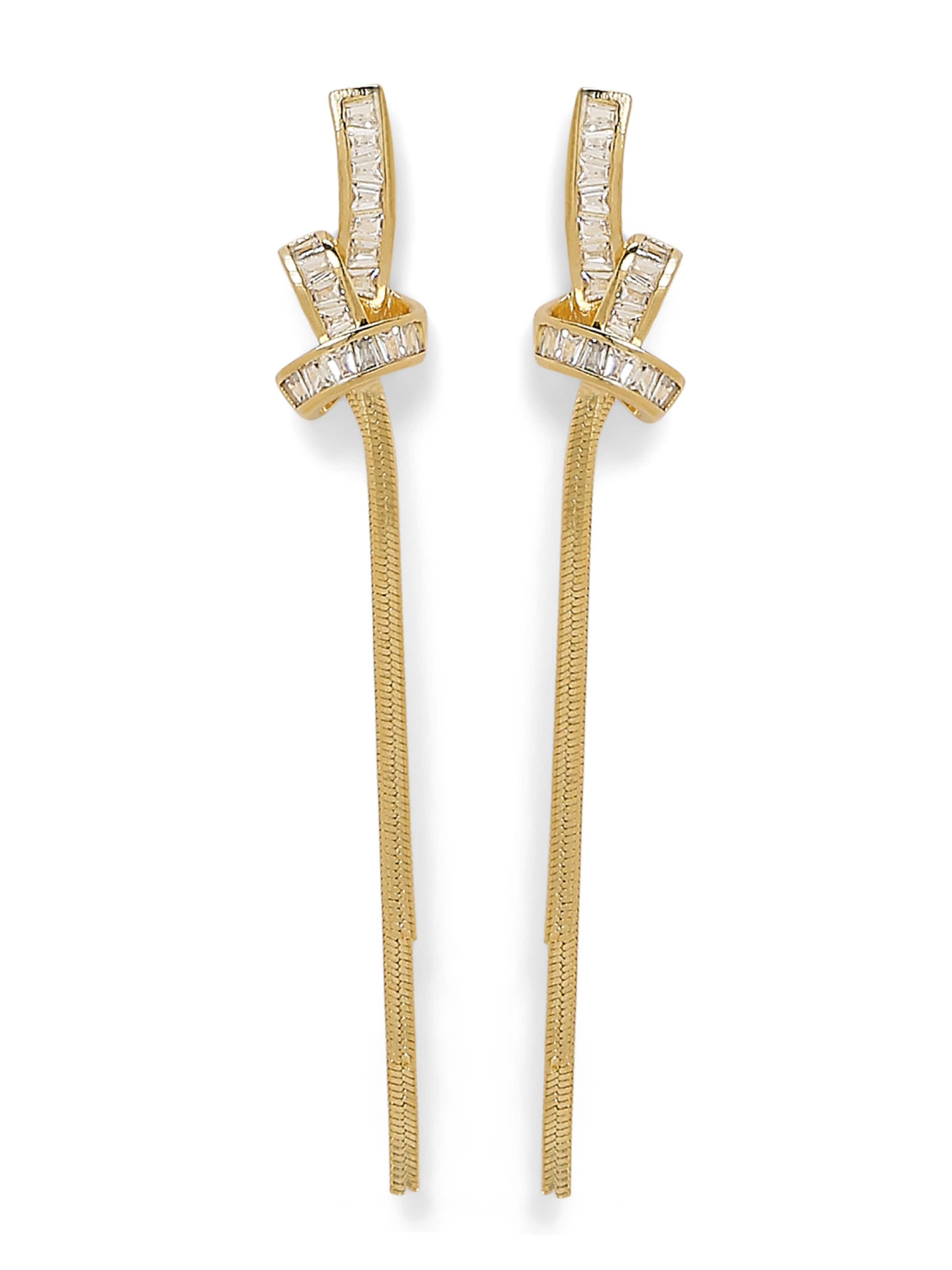 MISH Earrings 'Olive' in Gold: front