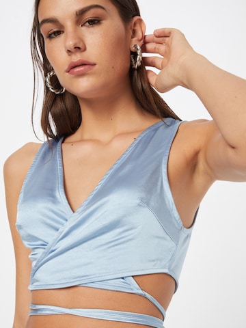 Motel Top 'Liliah' in Blue