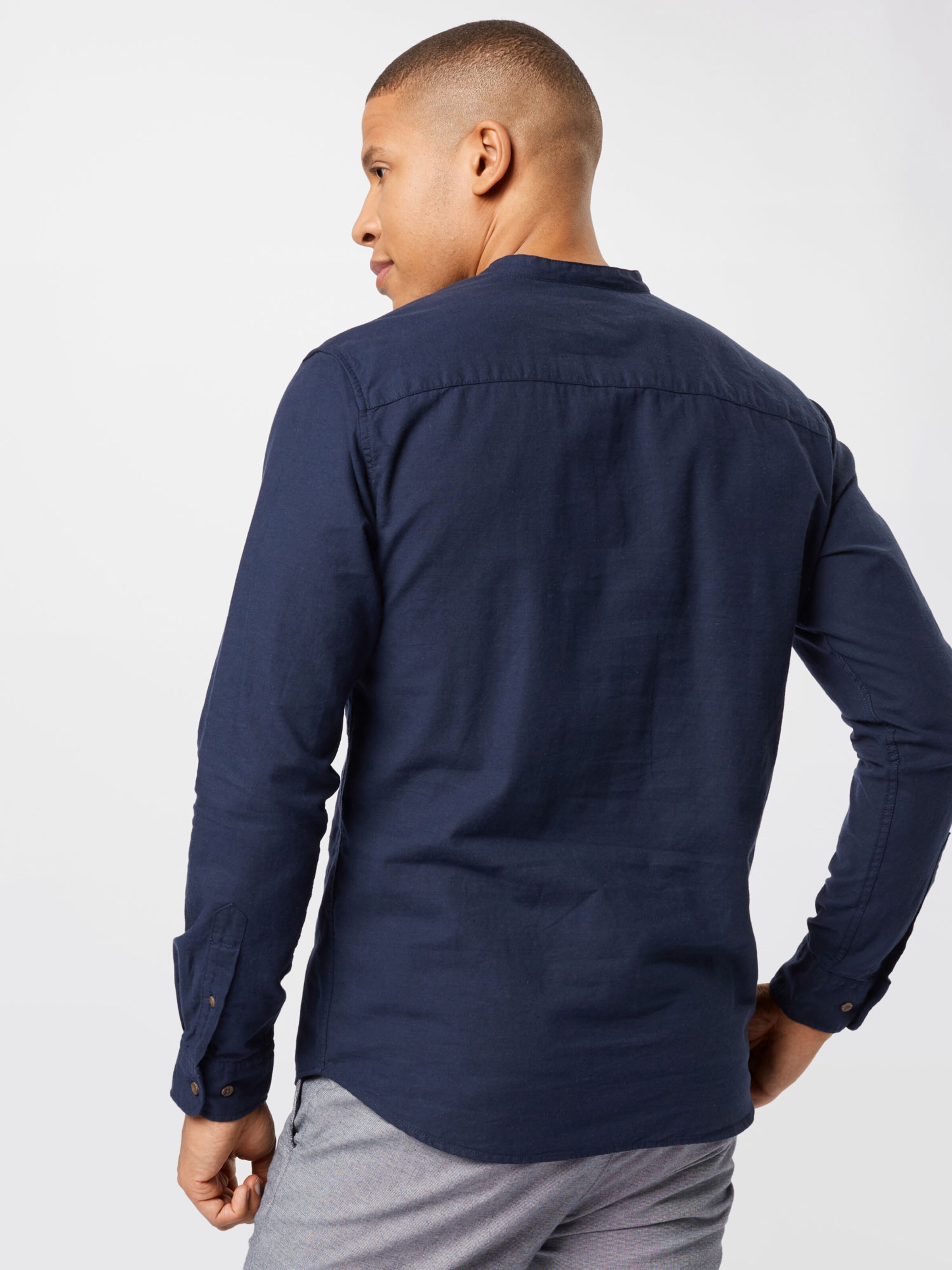 Männer Hemden JACK & JONES Hemd in Dunkelblau - WX00013 Männer Hemden JACK & JONES Hemd in Dunkelblau - WX00013