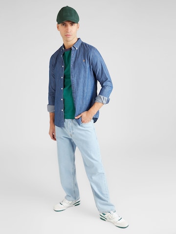 JACK & JONES - Loosefit Calças de ganga 'Eddie' em azul