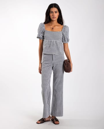 Wide Leg Pantalon THE-ARE en blanc